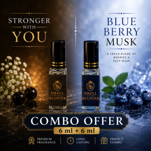 6 ml Stronger with you + 6 ml Blue berry musk combo